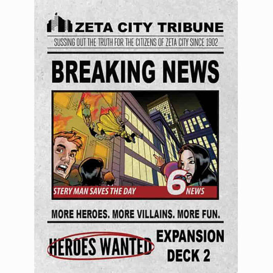 Heroes Wanted: Breaking News - Expansion Deck 2 (Pre-Order)