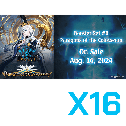 Shadowverse Evolve: Paragons of the Colosseum BP06 - Booster Case (Pre-Order)