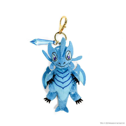 Dungeons And Dragons: 3-Inch Plush Charms: Gem Wyrmlings - Sapphire (Pre-Order)